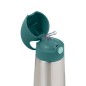 Termoska na pití s brčkem 350 ml - emerald forest