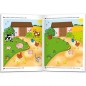Stíratelný sešit se samolepkami - Zvířátka