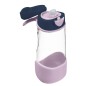 Sport láhev na pití 450 ml - indigo/růžová