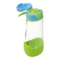 Sport láhev na pití 600 ml - modrá/zelená