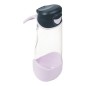Sport láhev na pití 600 ml - indigo/růžová