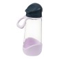 Sport láhev na pití 600 ml - indigo/růžová