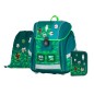 Škoní aktovka Oxybag Premium Light Playworld Pixel - 5dílný set