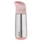 Termoska na pití s brčkem 500 ml - blush crush