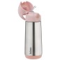 Termoska na pití s brčkem 500 ml - blush crush