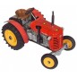 Traktor Zetor 25A červený na klíček 15 cm