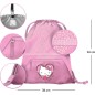 Sáček na přezůvky s kapsou BAAGL Hello Kitty Sweet Leopard