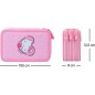 Školní penál třípatrový BAAGL Hello Kitty Sweet Leopard