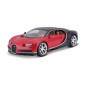 Bburago - Auta HOBBY, Bugatti Chiron, červeno-černá, 1:18