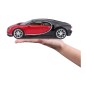 Bburago - Auta HOBBY, Bugatti Chiron, červeno-černá, 1:18