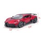 Bburago - Auta HOBBY, Bugatti Divo, červená metalíza, 1:18