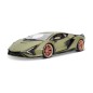 Bburago - Auta HOBBY, Lamborghini Sián FKP 37, matná zelená metalíza, 1:18