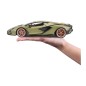Bburago - Auta HOBBY, Lamborghini Sián FKP 37, matná zelená metalíza, 1:18