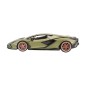 Bburago - Auta HOBBY, Lamborghini Sián FKP 37, matná zelená metalíza, 1:18