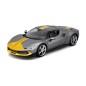 Bburago - RACE+PLAY, Ferrari 296 GTB ASSETTO FIORANO, šedá metalíza, 1:18