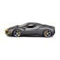 Bburago - RACE+PLAY, Ferrari 296 GTB ASSETTO FIORANO, šedá metalíza, 1:18
