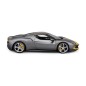Bburago - RACE+PLAY, Ferrari 296 GTB ASSETTO FIORANO, šedá metalíza, 1:18