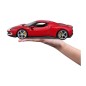 Bburago - RACE+PLAY, Ferrari 296 GTB ASSETTO FIORANO, červená, 1:18