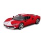 Bburago - RACE+PLAY, Ferrari 296 GTB ASSETTO FIORANO, červená, 1:18