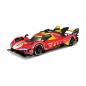 Bburago - RACING, FERRARI 499P, 24H LE MANS CHAMPION 2024, červená, 1:18