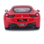 Bburago - RACE+PLAY, Ferrari 458 Italia, červená, 1:24