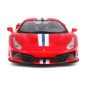 Bburago - RACE+PLAY Ferrari 488 Pista, červená, 1:24