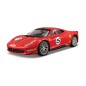 Bburago - RACING, Ferrari 458 Challenge, červená, 1:24