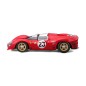 Bburago - RACING, Ferrari 330 P4 Daytona (1967), červená, 1:24