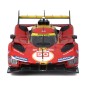 Bburago - RACING, Ferrari 499P - 24h Le Mans Champion 2024, červená, 1:24