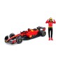 Bburago - FORMULA RACING, F1 Ferrari SF-23 (2023) s figurkou, #16 Charles Leclerc, 1:24