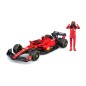 Bburago - FORMULA RACING, F1 Ferrari SF-23 (2023) s figurkou, #55 Carlos Sainz, 1:24