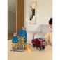 Cleverclixx – Magnetická stavebnice Fire Rescue Pack Intense - 39 ks