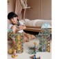 Cleverclixx – Magnetická stavebnice Magic Forest Pack Pastel - 65 ks