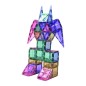 Cleverclixx – Magnetická stavebnice Creative Pack Pastel – 125 ks