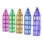 Cleverclixx – Magnetická stavebnice Mega Creative Pack Pastel – 210 ks