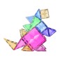 Cleverclixx – Magnetická stavebnice Geo Pack Pastel – 45 ks