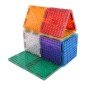 Cleverclixx – Magnetická stavebnice Brick Tiles Pack Intense – 16 ks