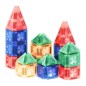 Cleverclixx – Magnetická stavebnice Mini Tiles Pack Intense – 28 ks