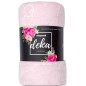 Svítící deka 100 x 150 Mickey růžová