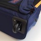 Školní batoh NEON s výsuvnými kolečky modrý