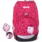 Školní set Ergobag prime Pink hearts batoh+penál+desky a doprava zdarma