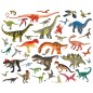 Čti a nalepuj - Mezi dinosaury - kniha se samolepkami