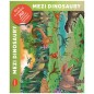 Čti a nalepuj - Mezi dinosaury - kniha se samolepkami