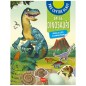 Mise Dinosauři - pátrej a lušti se samolepkami