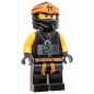 LEGO Ninjago Cole - hodiny s budíkem
