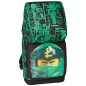 Školní batoh LEGO Ninjago Green Optimo Plus 2dílný set, svačinový box zdarma