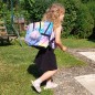 Školní batoh pro prvňáčky Ulitaa Jednorožec, 3dílný set penál velký
