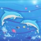 Penál Spirit Delfíni 3D