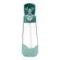 Láhev na pití s brčkem 600 ml - emerald forest