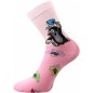 Ponožky Krtek růžové  3pack